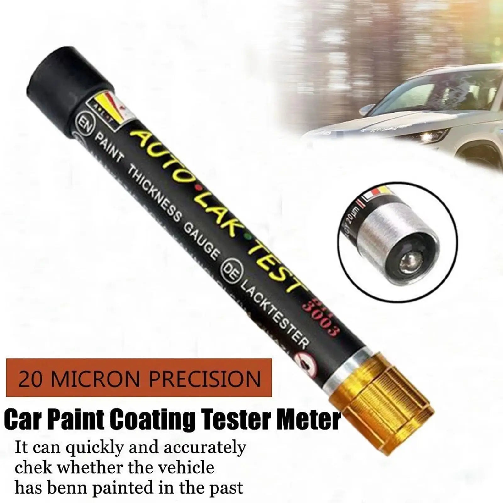 Car Paint Thickness Gauge for Accurate Testing Peaceful Pleasures Health and Wellness