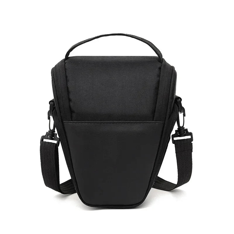 Digital Camera Bag Nylon Shoulder Bag Photographic Equipment Bag Waterproof Camera Bag Micro Single for Nikon Canon Nikon Peaceful Pleasures Health and Wellness black
