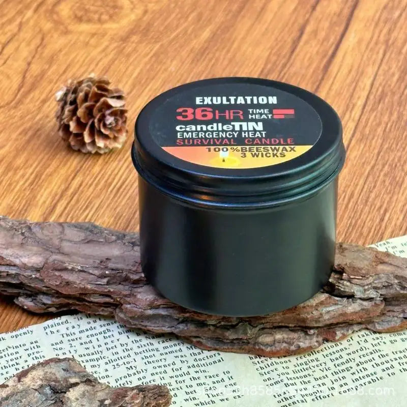 Emergency Candles for Household Disaster emergency lighting long burning survival candle Waterproof Windproof Candle for camping Peaceful Pleasures Health and Wellness