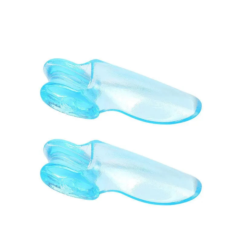 2PC Silicone Toe Corrector Splitters Hallux Valgus Bunion Large Foot Bone Separation Aid Toe Sleeve Manicure Tool for Foot Care Peaceful Pleasures Health and Wellness