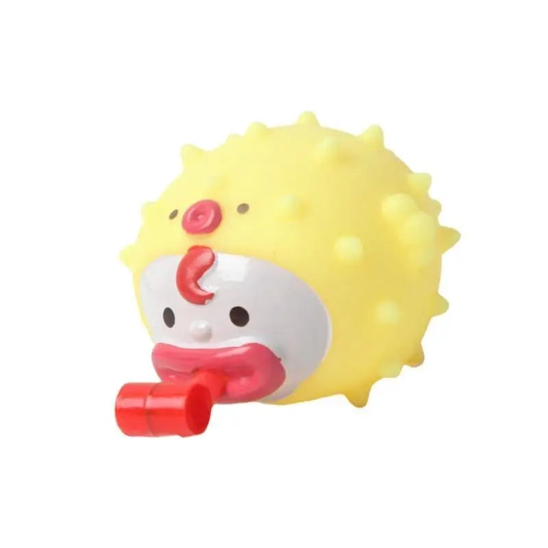 Cartoon Globefish Squeeze Stress Toy – Soft PVC Fidget