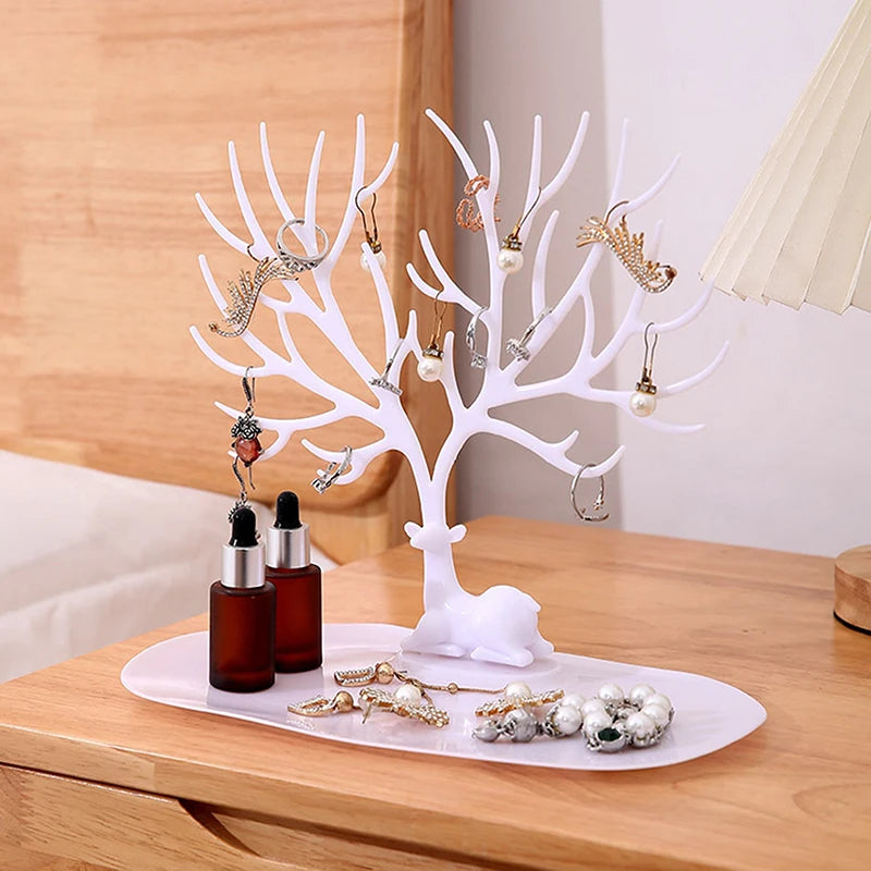 Tree Branch Jewelry Stand – Earring, Necklace & Ring Organizer