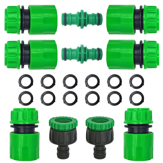 Garden Hose Quick Connector 1/2" Double Male Coupling Adapter Hose Connector Adapter Peaceful Pleasures Health and Wellness