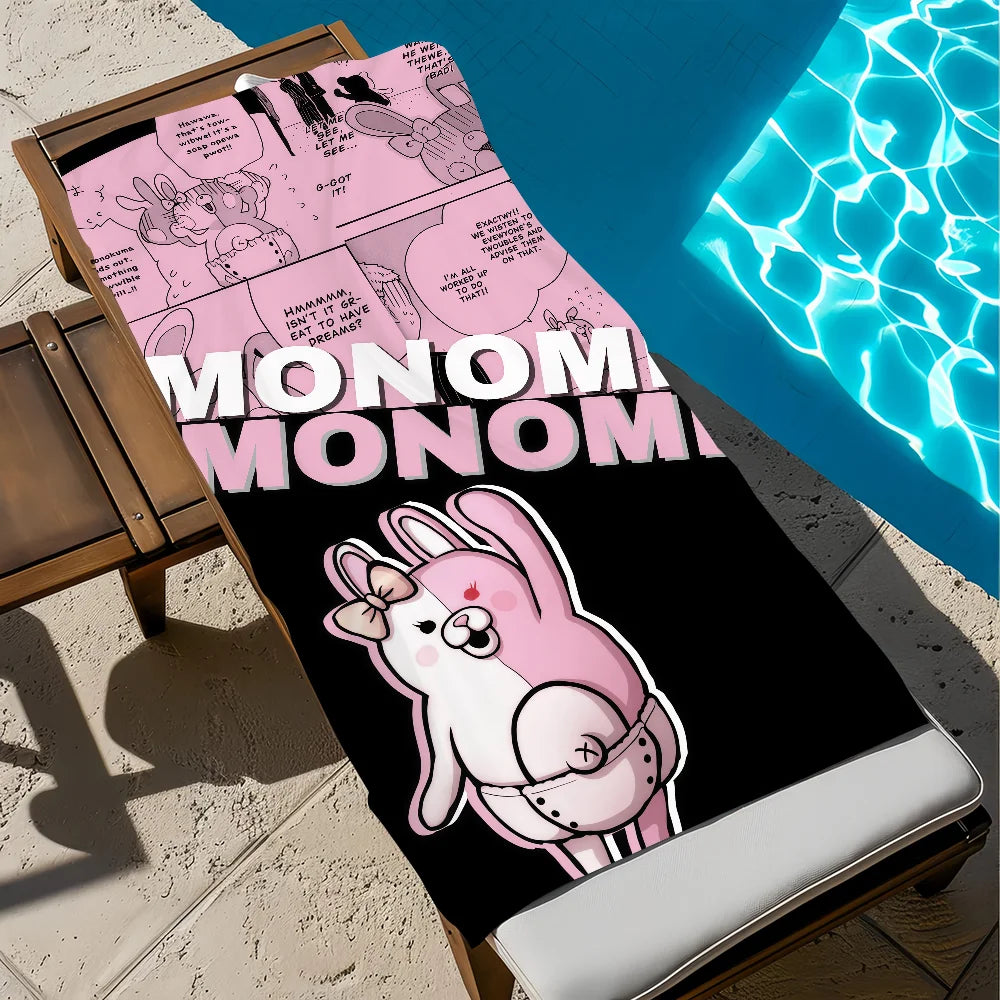 Danganronpa Anime Quick-Dry Beach Towel | Soft Microfiber Anime Beach Towel Peaceful Pleasures Health and Wellness z4 STJ150x180CM