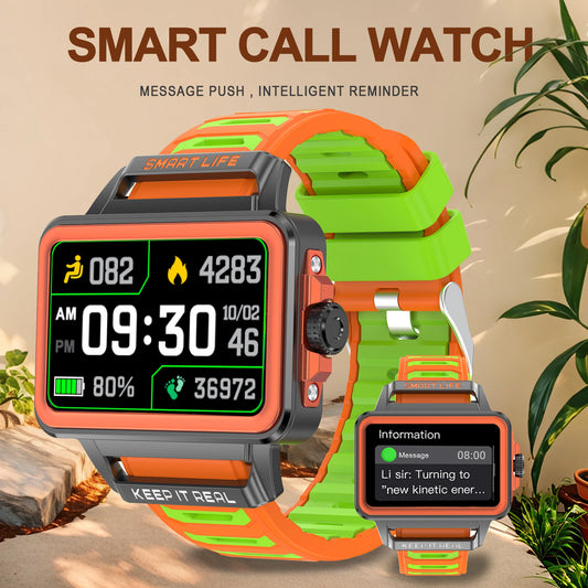 LOMAXFR Smart Watch – Multi-Sport, Music Control, Heart Rate Smartwatch Peaceful Pleasures Health and Wellness