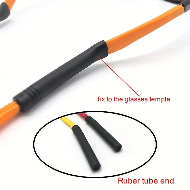 Adjustable Floating Glasses Strap Anti-Slip Glasse Retainer for Swimming Diving Water Sports Sunglasses Holder Lanyard Accessory Peaceful Pleasures Health and Wellness
