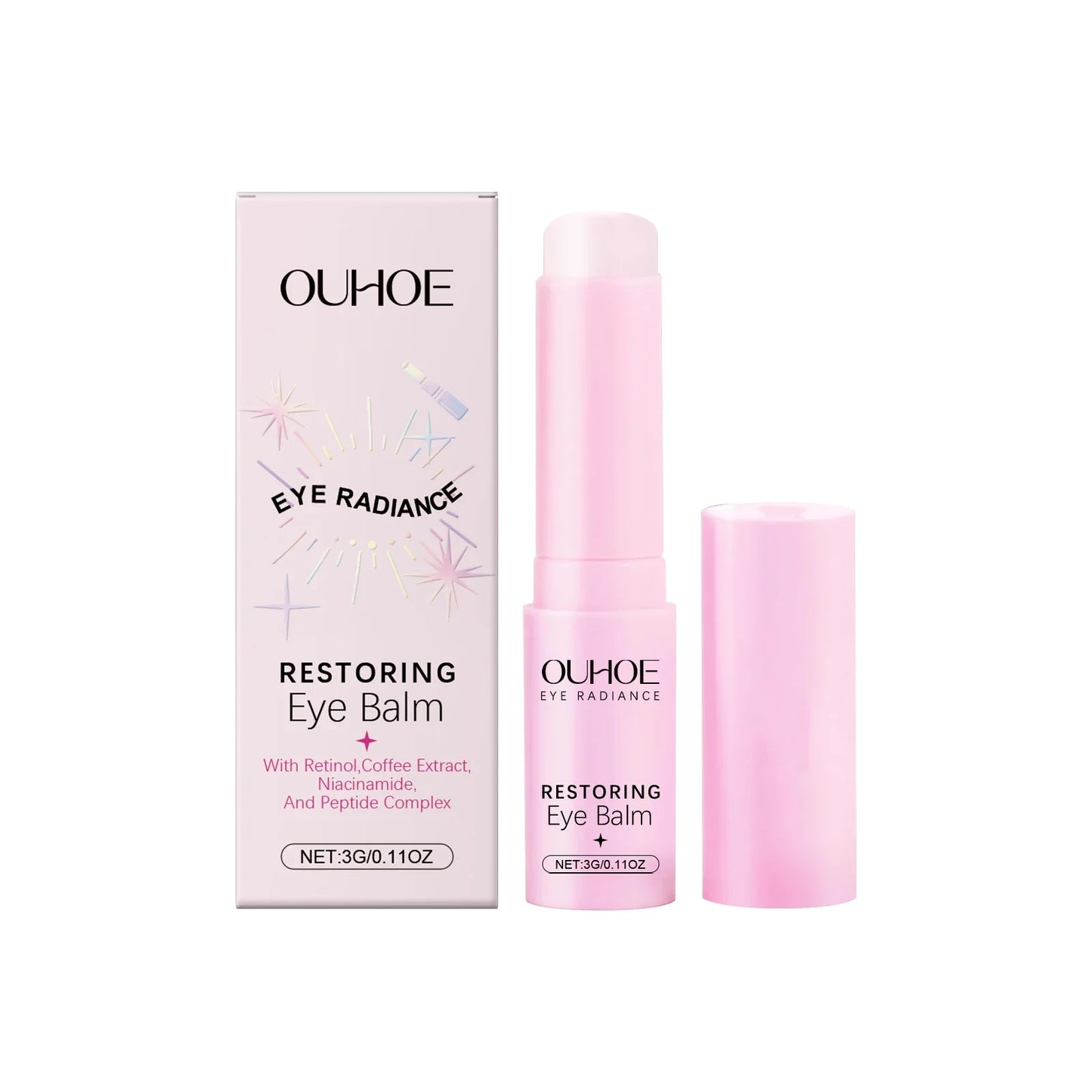 Eye Cream Stick – Dark Circles, Fine Lines & Firming | Ouhoe Eye Cream Stick Oasis Select 3g boxed