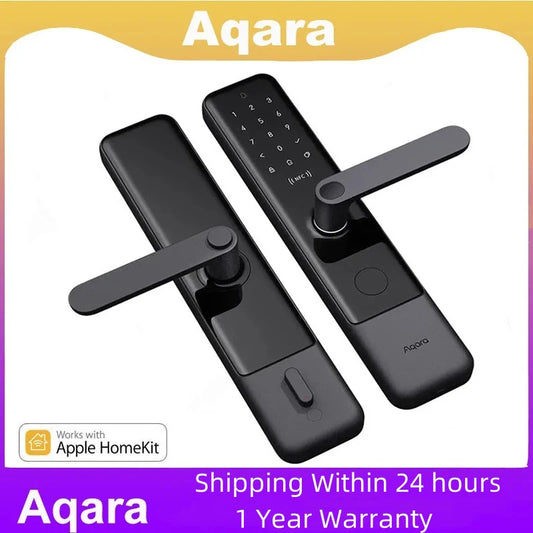Aqara N200 Smart Door Lock Fingerprint Locks For Bluetooth Password NFC Unlock Work for Apple HomeKit Mi Home Smart Home Peaceful Pleasures Health and Wellness