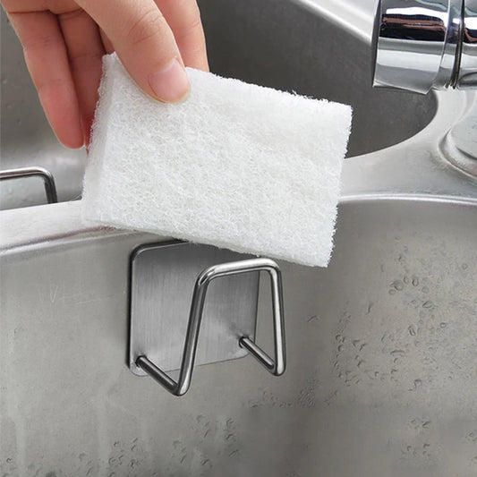 Sink Sponge Holder Rack – Wall Mount ABS Draining Caddy Sink Sponge Holder Oasis Select