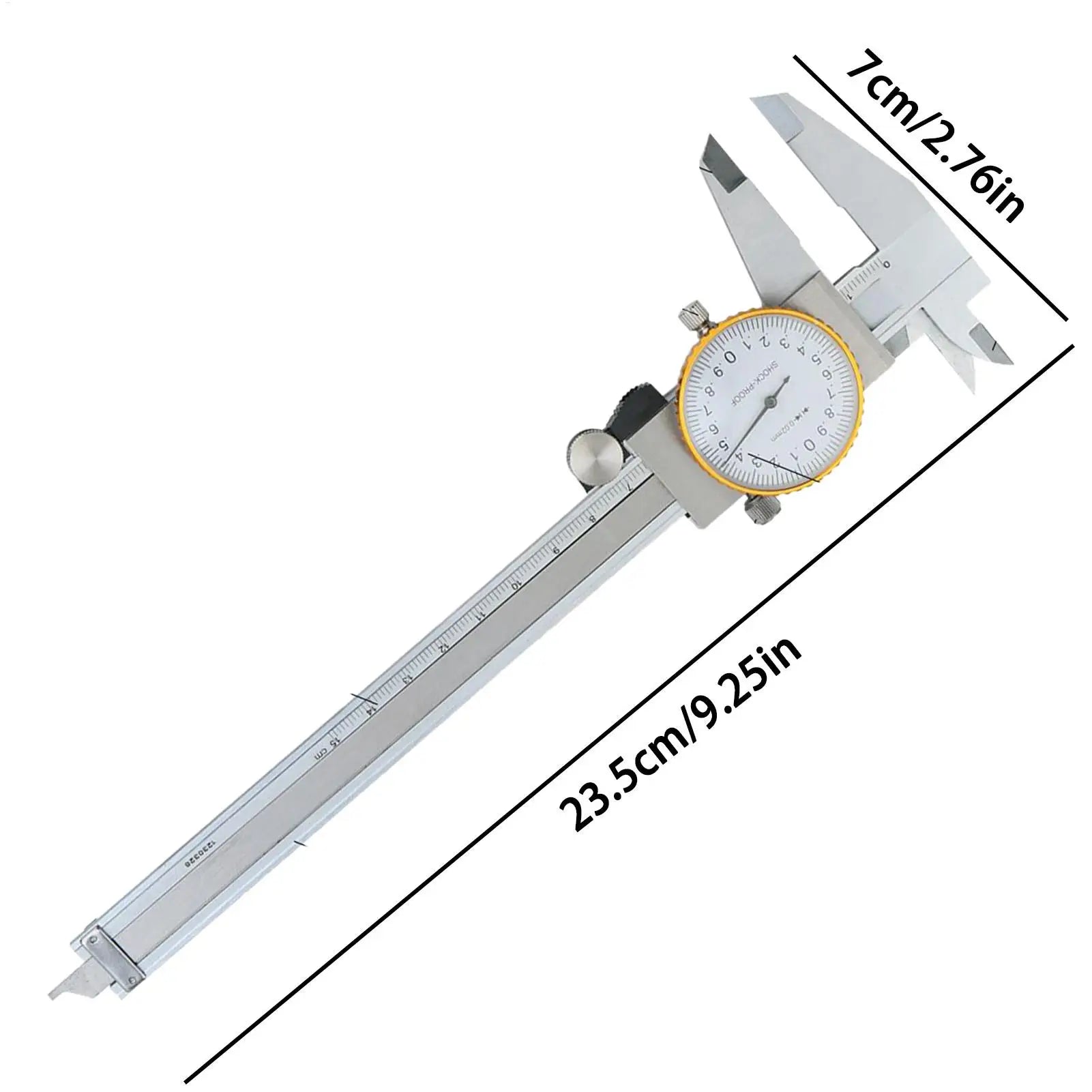 Vernier Caliper 0-150mm Precision Measuring Tools with Gauge 0.02mm Accuracy for Depth Thickness Measurement, Woodworking Peaceful Pleasures Health and Wellness