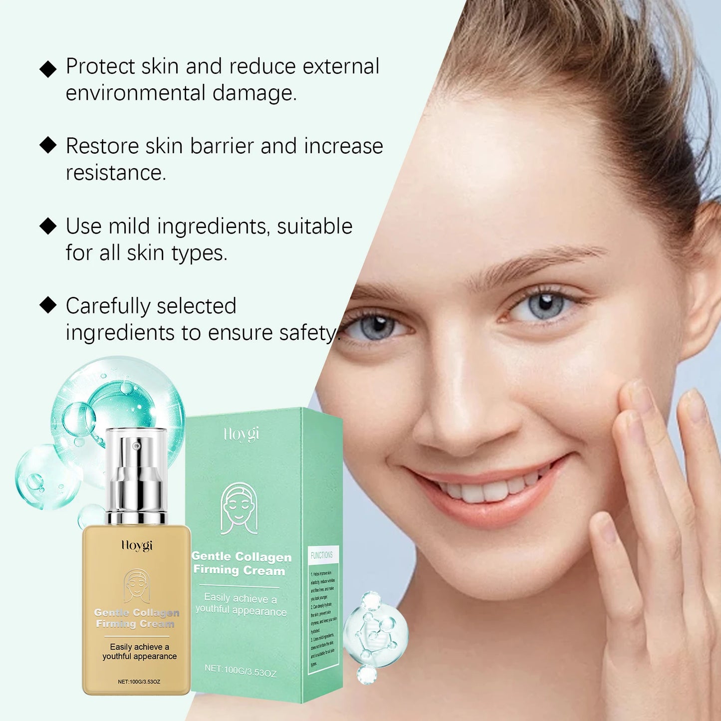 Collagen Firming Face Cream – Hydrate, Firm & Brighten Skin