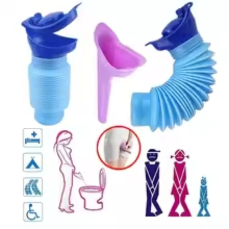 750ml Women Portable Emergency Urinal Travel Outdoor Stand Up Car Interior No Dirty Hands Urinal Car Peaceful Pleasures Health and Wellness