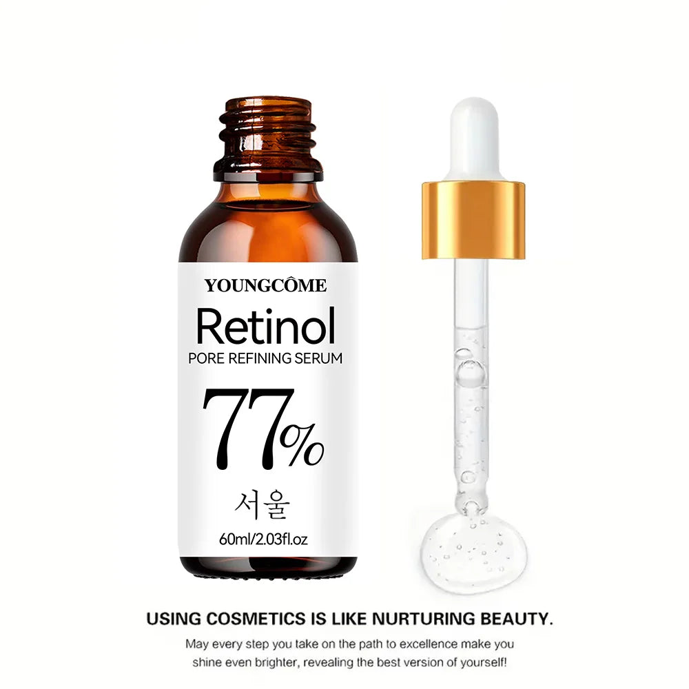 Retinol Facial Wrinkle Alleviating Essence Remove Dark Spot Collagen Brightening Facial Essence Peaceful Pleasures Health and Wellness
