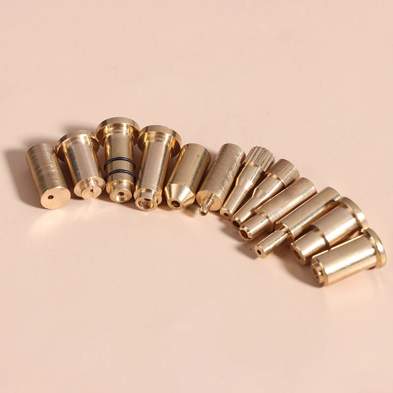 Reusable Brass Butane Gas Adapter Nozzle for Lighter Refill