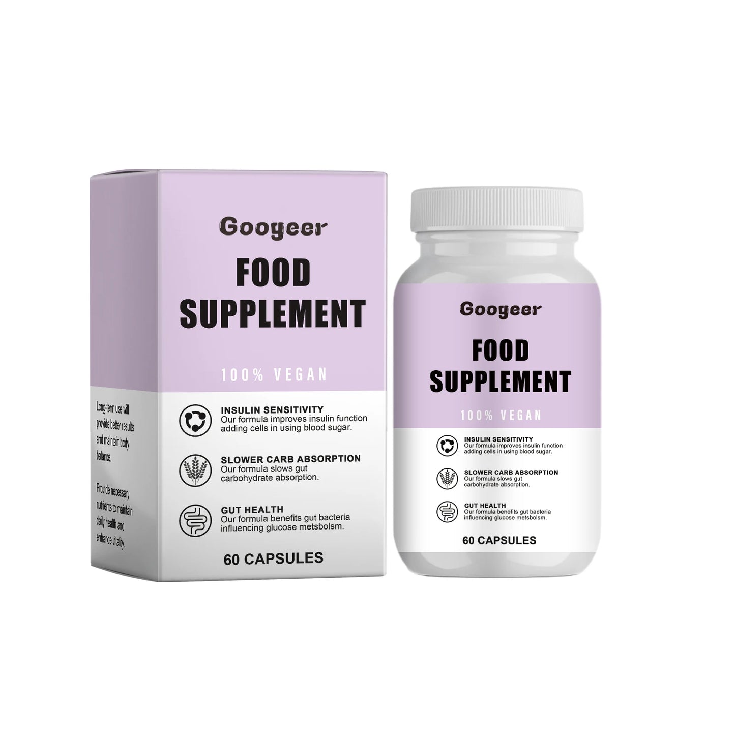 Vitamin C Daily Dietary Supplement – Clean Formula 60 Capsules