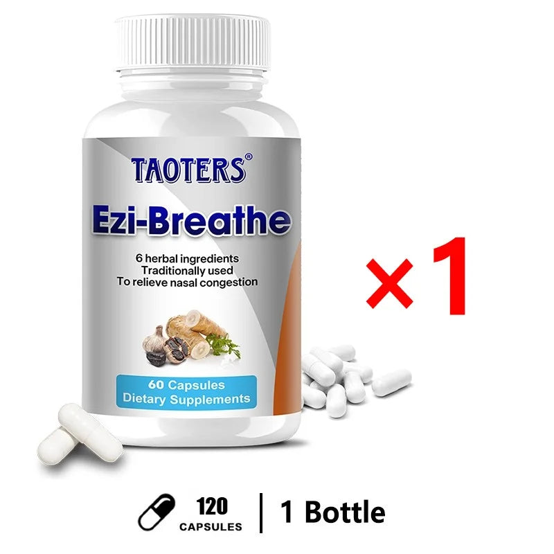 Ezi-Breathe Capsules | 6-in-1 Lung & Respiratory Support