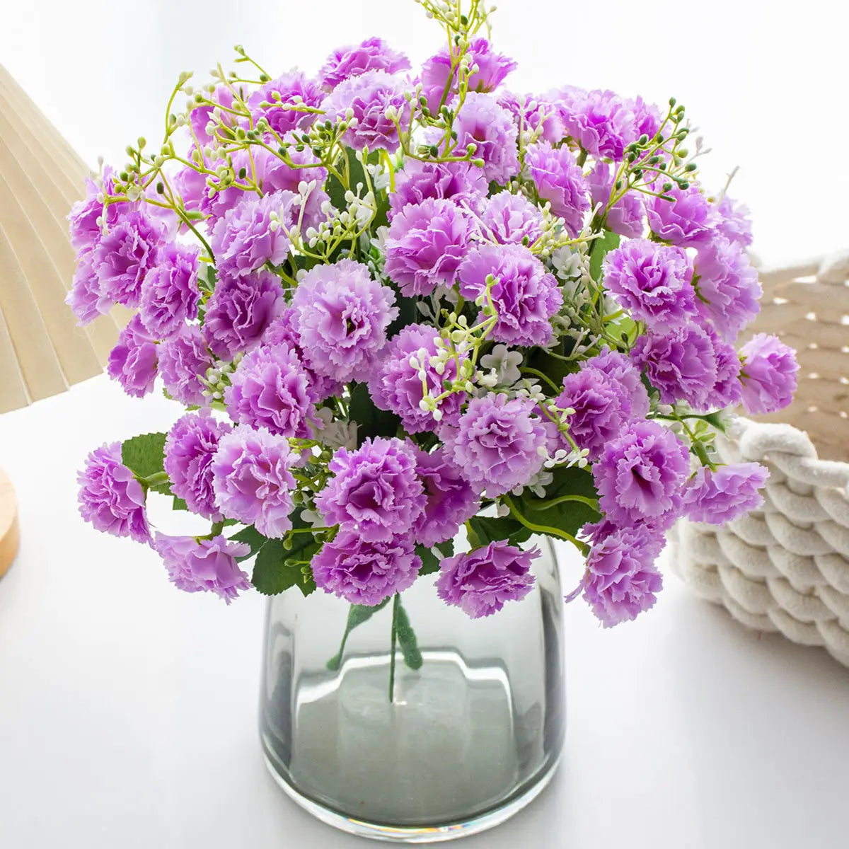 Silk Carnation Artificial Flowers – Wedding & Home Décor