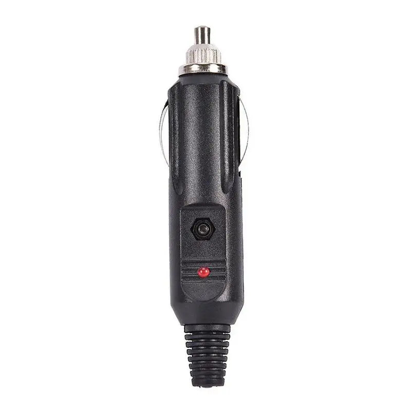 12V 24V 10A Car Cigarette Lighter Car Accessory Male Cigarette Lighter Socket Plug metal and Converter plastic F9Q8 Peaceful Pleasures Health and Wellness A
