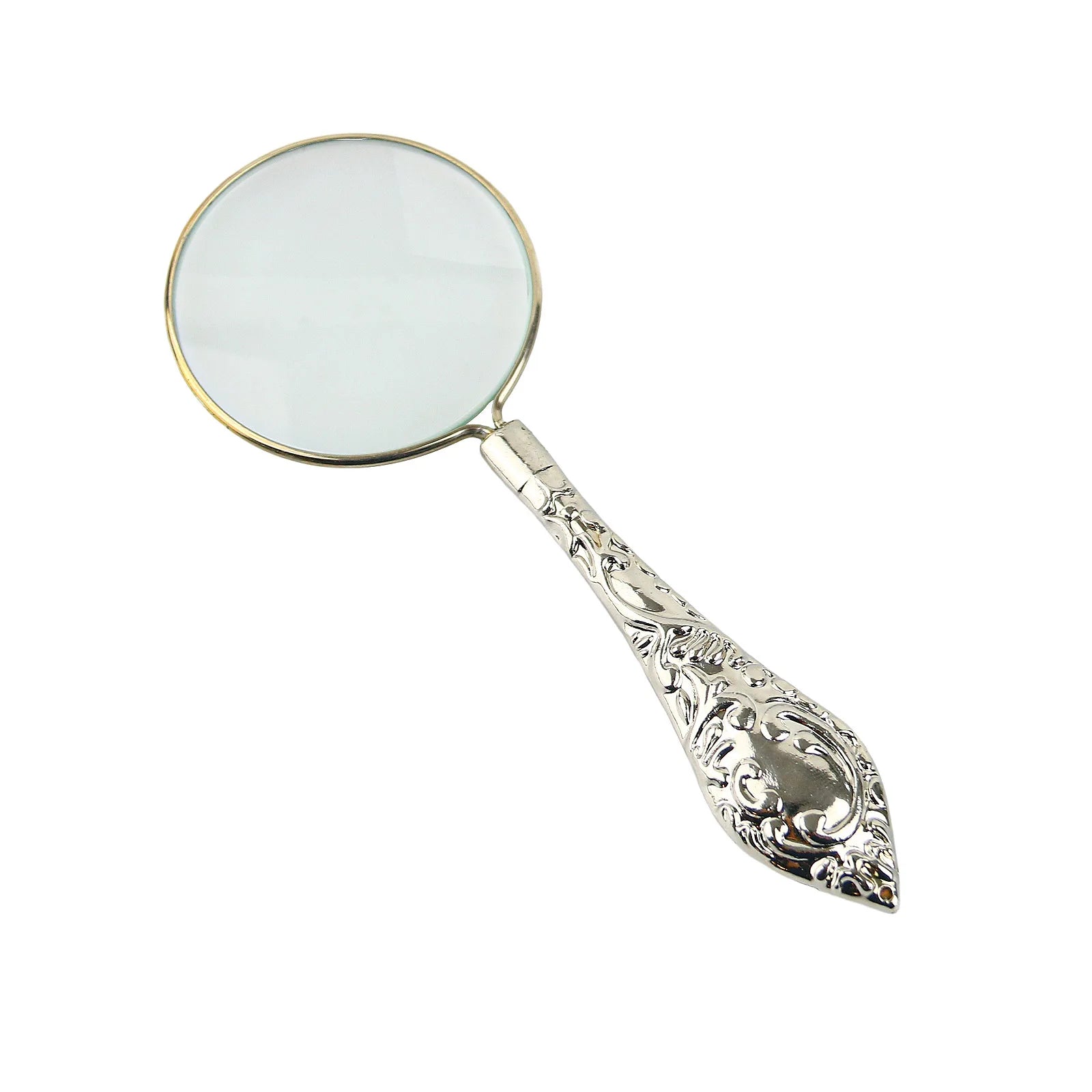 All Metal Magnifier Six Piece Gift Box Set with 6 Magnifying Glasses of Different Sizes and Multiples Peaceful Pleasures Health and Wellness