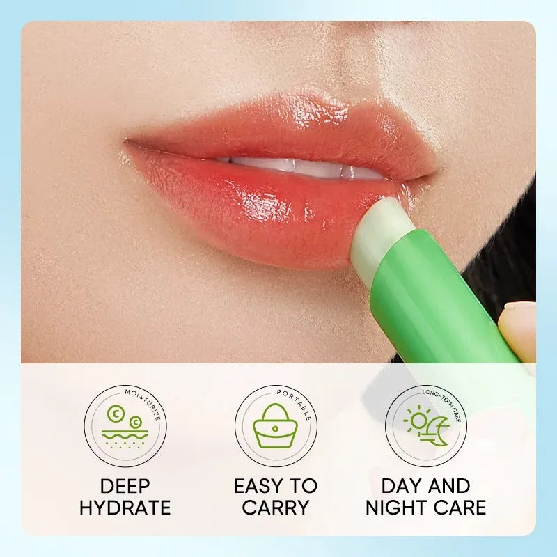 Lip Aloe Balm Moisturizing and Repairing Hydration Peaceful Pleasures Health and Wellness
