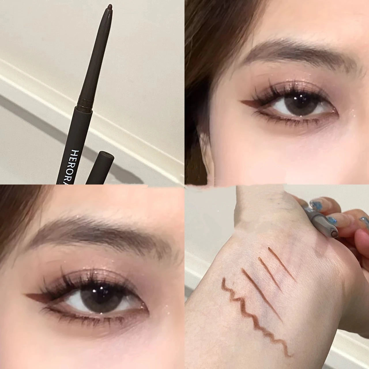 Ultra-Fine Waterproof Gel Eyeliner Pencil – Matte Long-Lasting