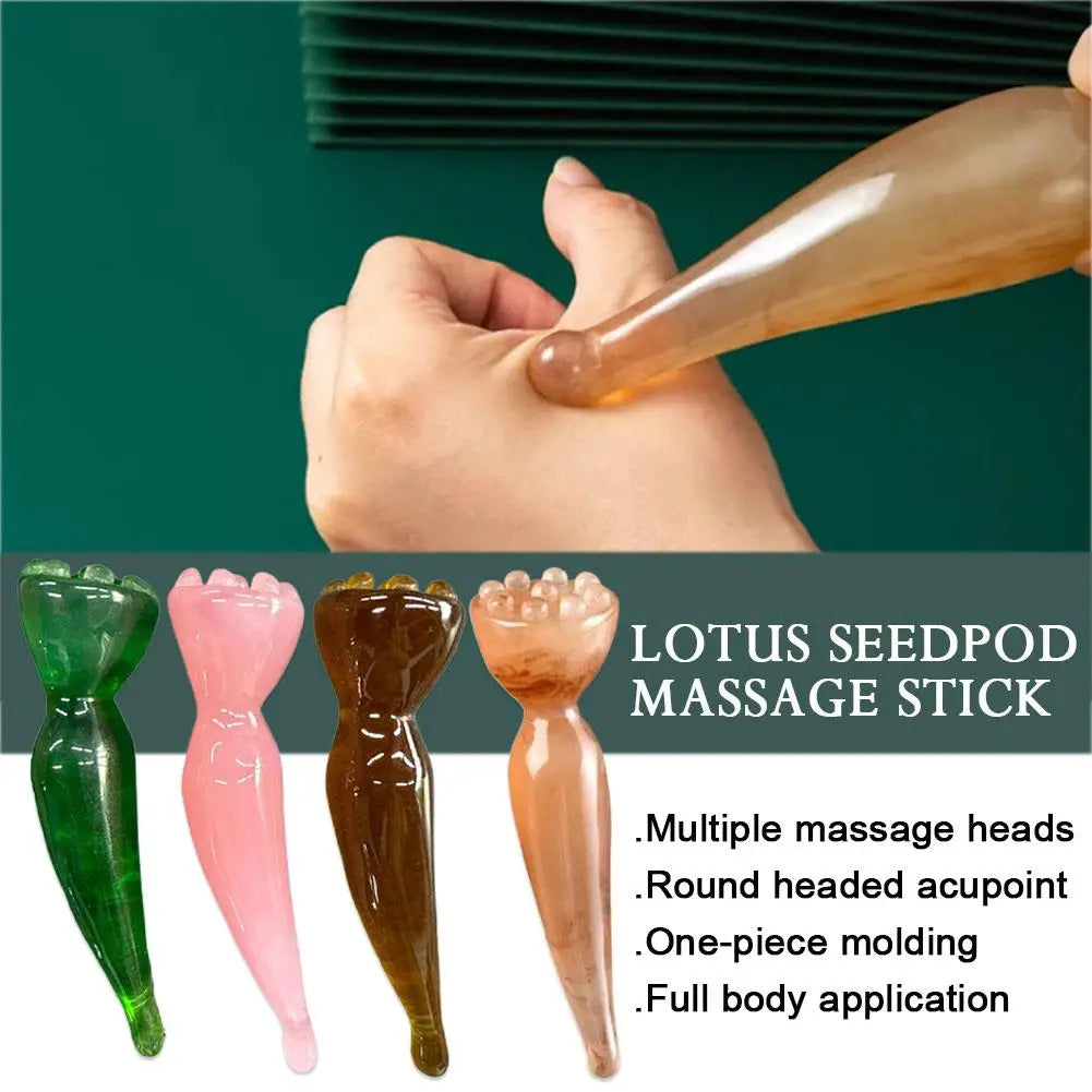 Resin Acupoint Massage Stick – Body, Foot & Head Relief
