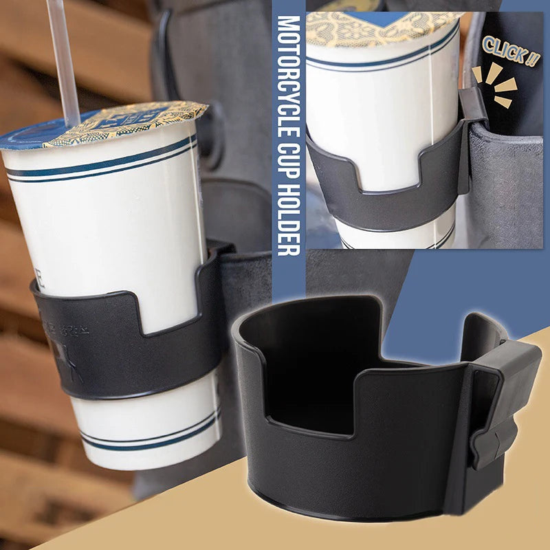 Door-Mounted Drink Holder | Clip-On Cup Hook Car & Motorcycle