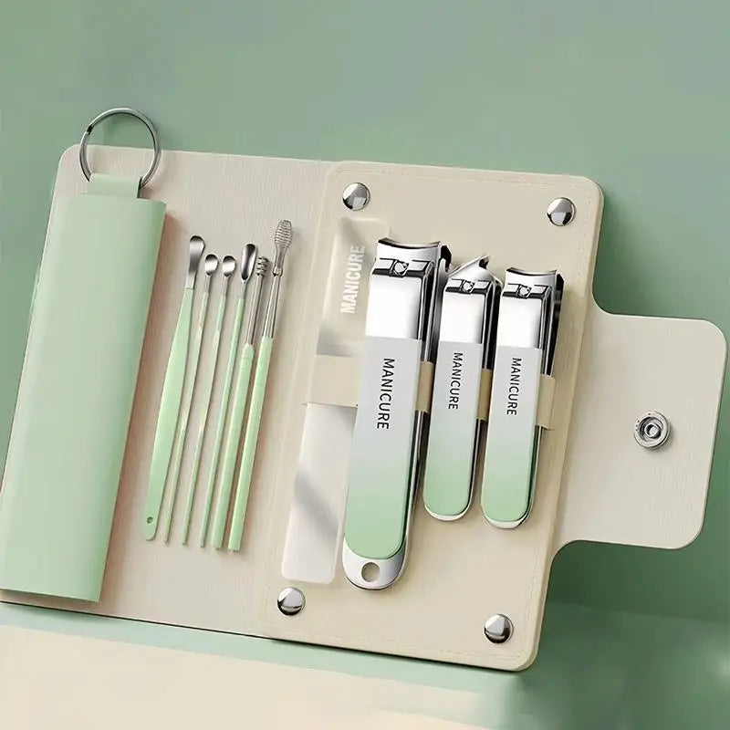 Manicure Set Personal Care Nail Kit 5 Pieces Nail Set Grooming Kit Peaceful Pleasures Health and Wellness D
