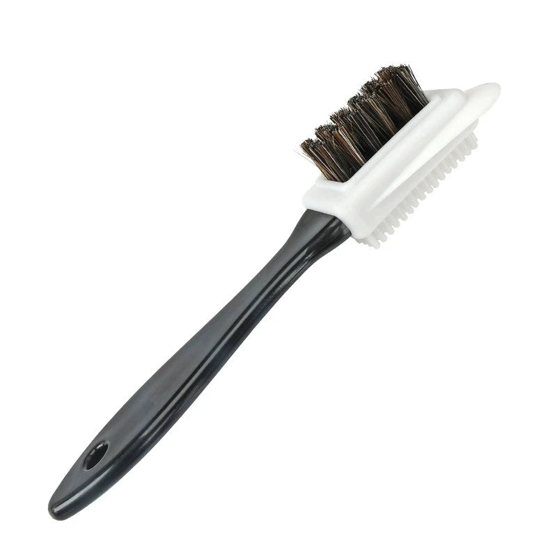 3-Sided Suede & Nubuck Shoe Brush | Boot Cleaner Tool