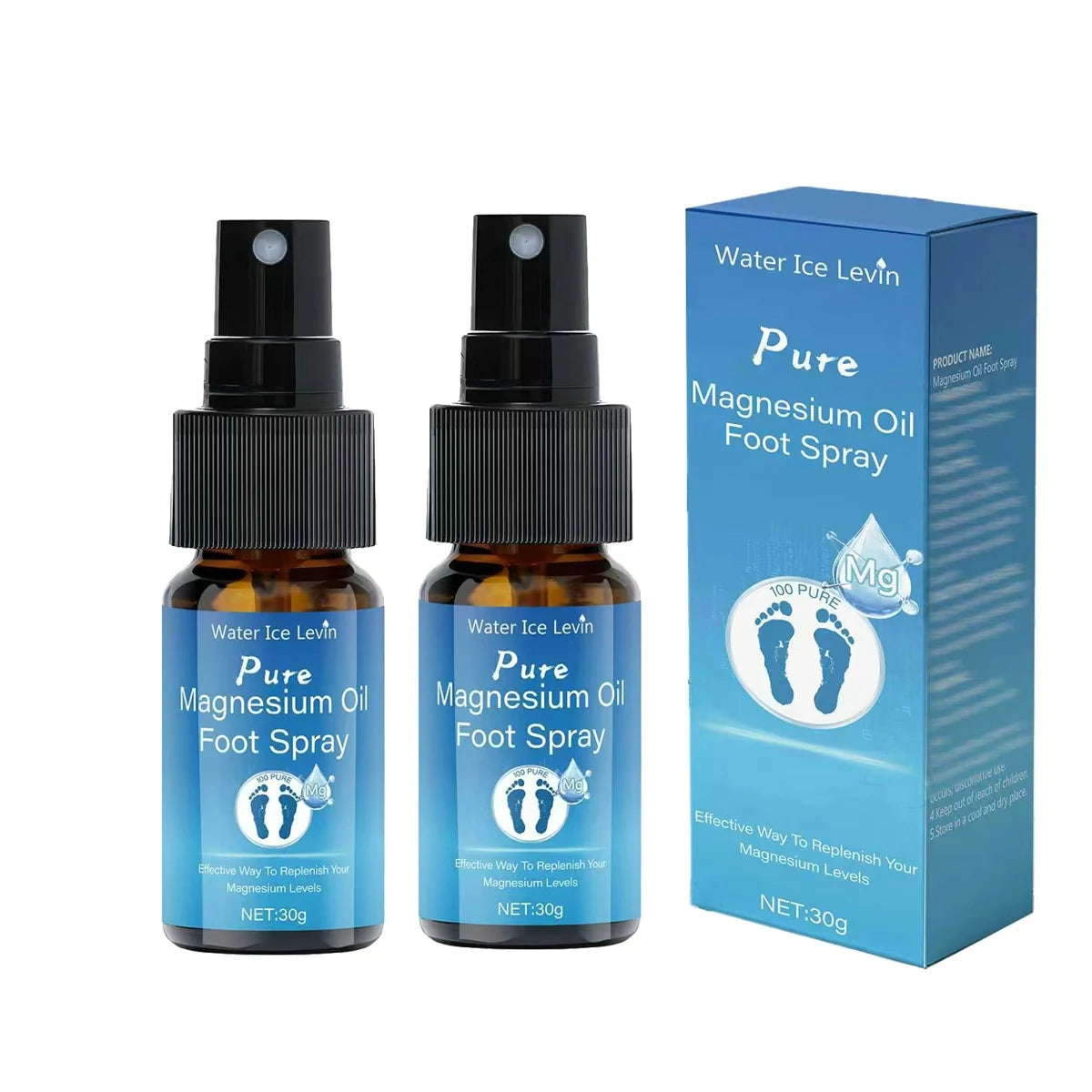 Magnesium Oil Foot Spray with Vitamin E | Moisturizing Foot Care