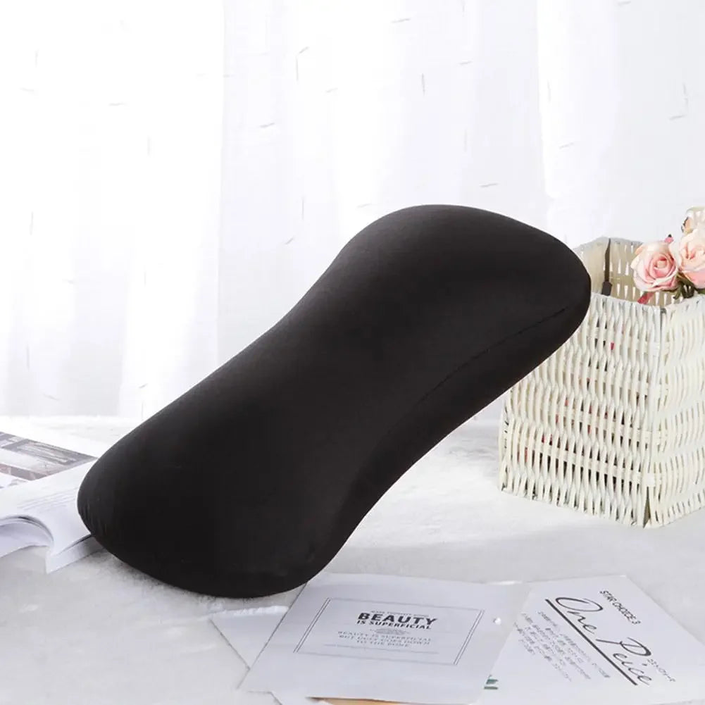 Microbead Bolster Neck Pillow – Foam Particle Travel Cushion