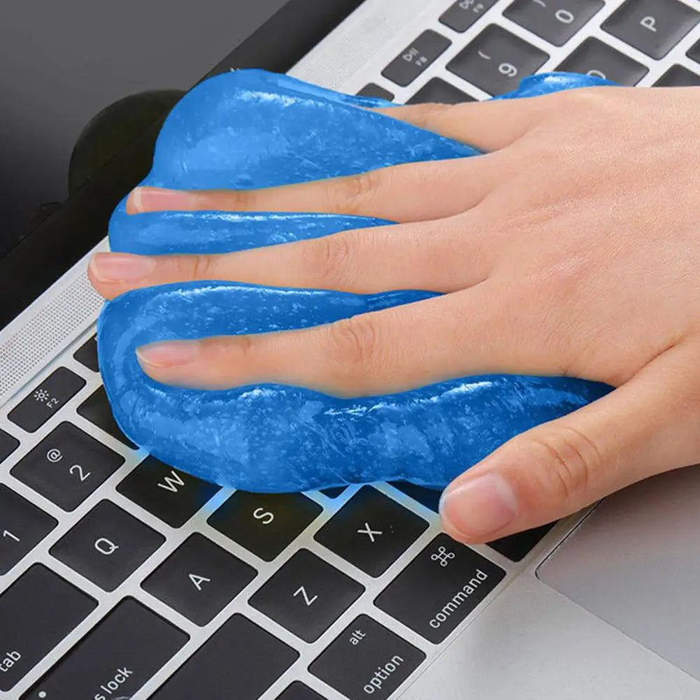 1pcs Car Wash Interior Car Cleaning Gel Dust Remover Glue Computer Keyboard Dirt Cleaner Supplies Cleaning Accessories Peaceful Pleasures Health and Wellness
