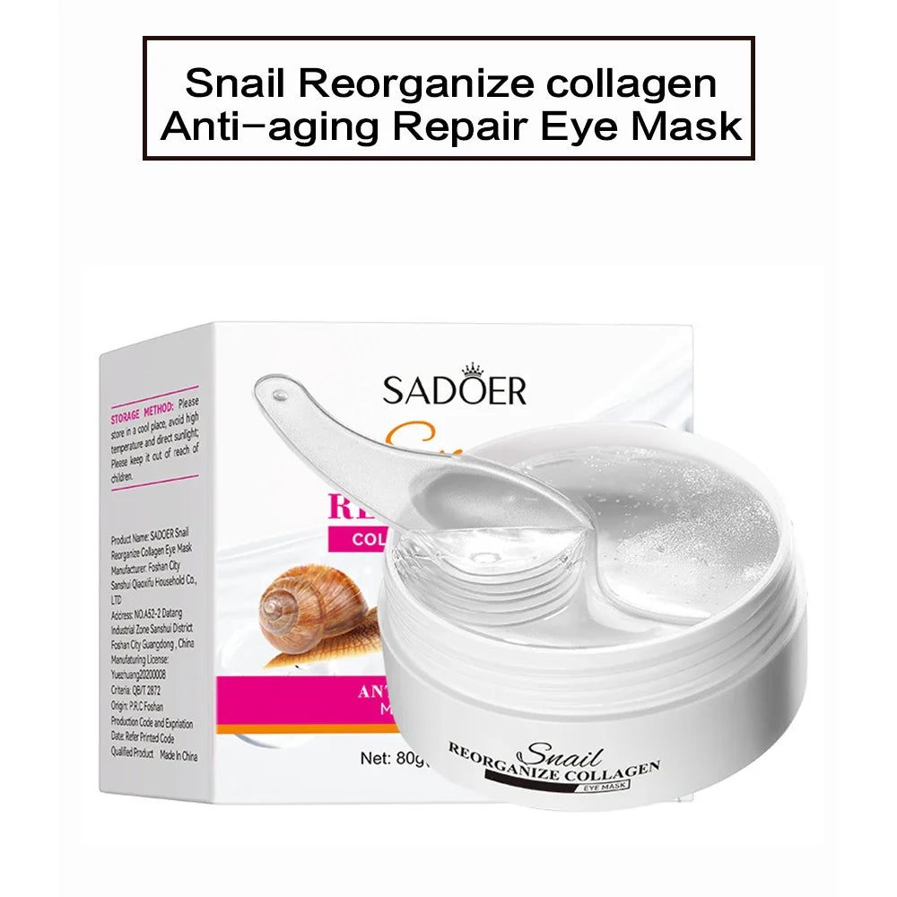 Hydrating Eye Masks 30 Pairs – Moisturizing Two-Tone Eye Pads