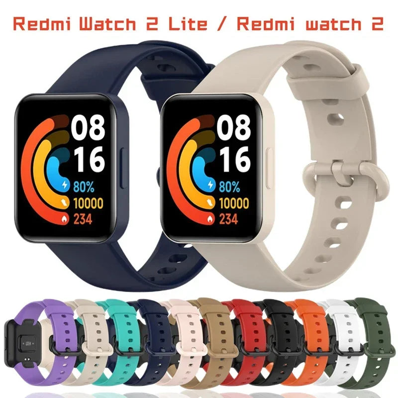 Silicone Sport Strap for Redmi Watch 2 Lite & Xiaomi Watch 2 Peaceful Pleasures Health and Wellness