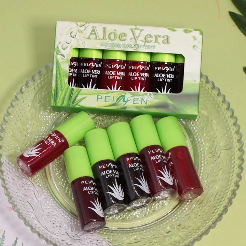 6 Color Moisturizing Lip and Cheek Tint Set Peaceful Pleasures Health and Wellness