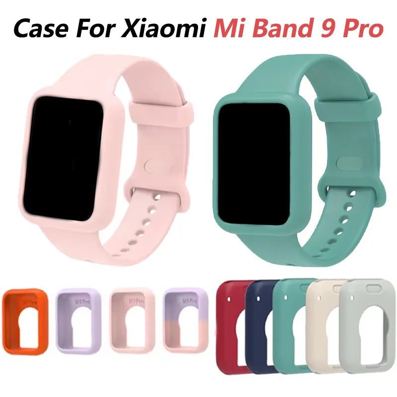 Silicone Case for Xiaomi Mi Band 9 Pro – Anti-Drop Cover Peaceful Pleasures Health and Wellness