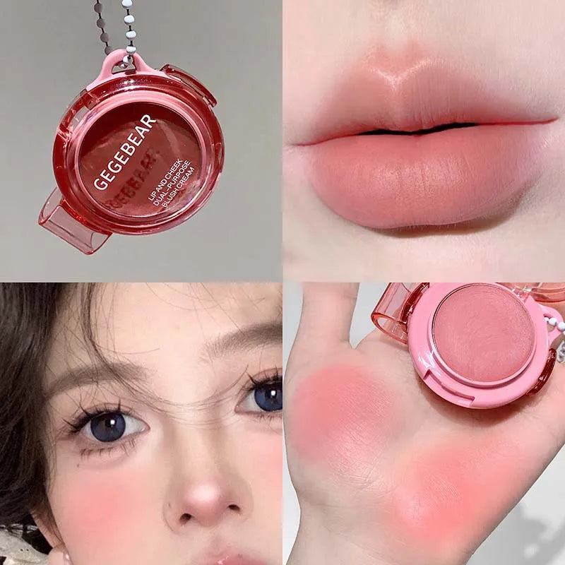 Gege Bear Matte Velvet Lip Mud – Waterproof Lipstick & Blush