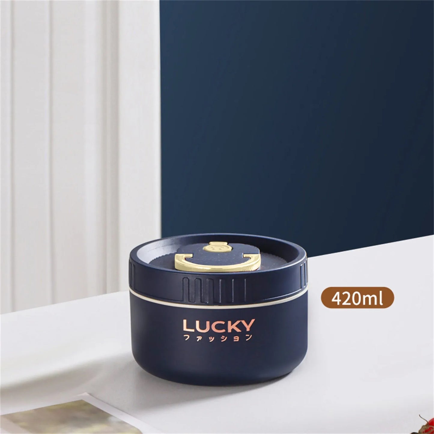 Thermal Lunch Box Bento Box Portable Insulated Lunch Container Stackable Leakproof Stainless Steel Food Container Peaceful Pleasures Health and Wellness C