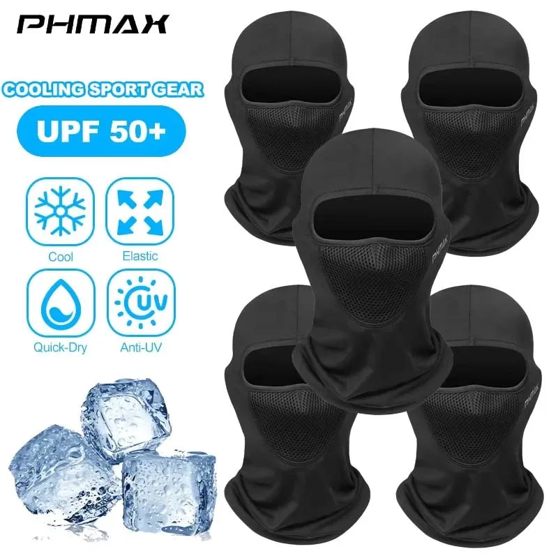 PHMAX Motorcycle Balaclava Full Face Windproof Mask & Scarf Hood