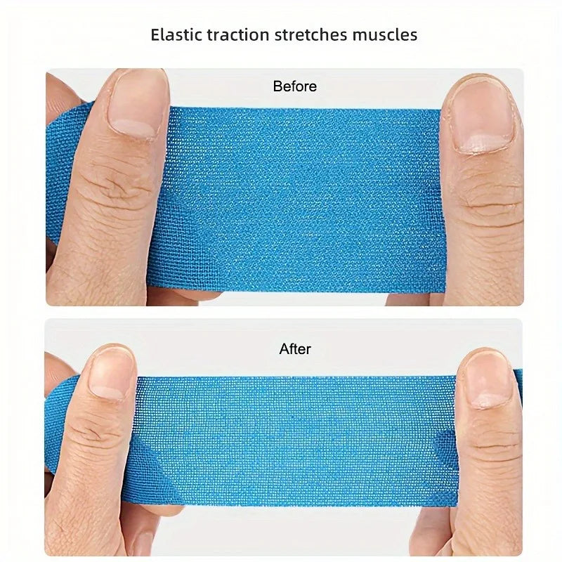 3PCS Knee Muscle Patches, Pre-Cut Sports Knee Tape, Comfortable Material for Marathon, Outdoor Activities, Running, Men & Women Peaceful Pleasures Health and Wellness