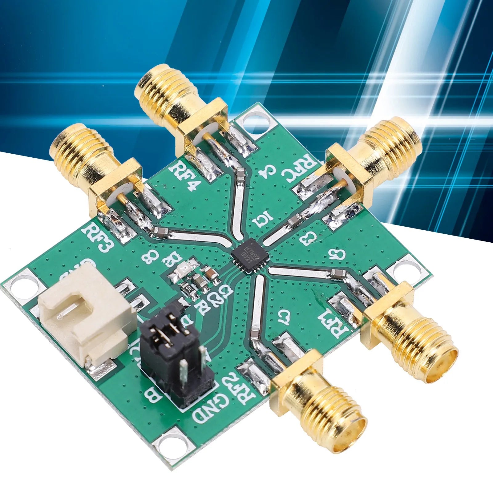 RF Module Single‑Pole 4 Throw Non‑Reflective Electronic Component HMC7992 0.1-6GHz Non‑Reflective RF Module Peaceful Pleasures Health and Wellness