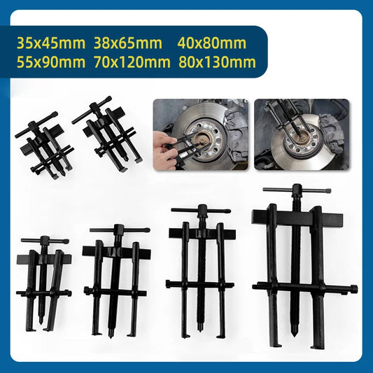 Dual-Jaw Gear Puller | Carbon Steel Ball Bearing Remover Tool Gear Puller Tool Peaceful Pleasures Health and Wellness