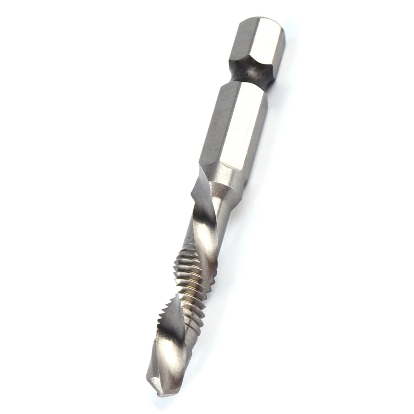 Hex Handle Tap Drill Bits M6 HSS 1 4 Shank Taper Power Tool Part Bit