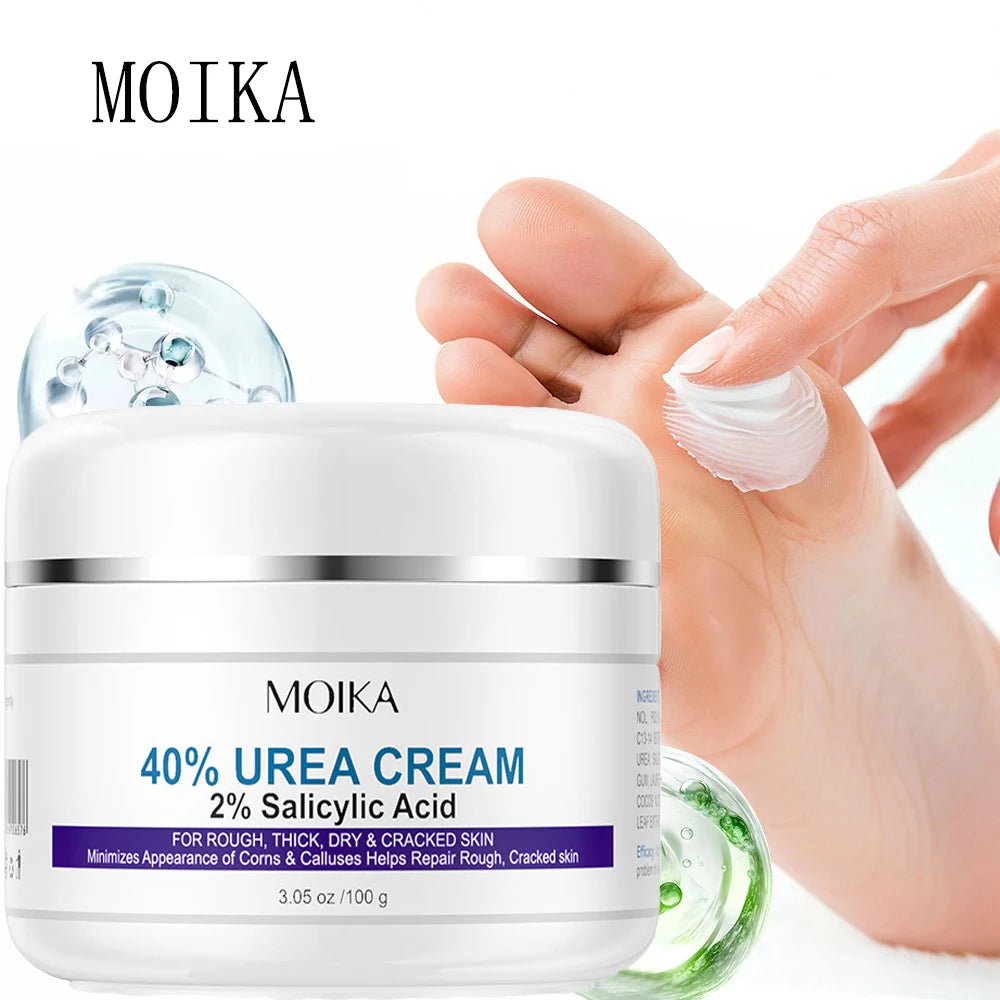 40% Urea Cream For Feet Plus 2% Salicylic Acid Foot & Hand Cream For Cracked Heels&Dry Skin Moisturizes Callus Remover Foot Care Peaceful Pleasures Health and Wellness