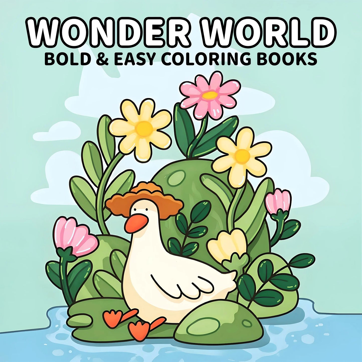 Bview Art Magical Ponds Adult Coloring Book Fantasy Summer Designs