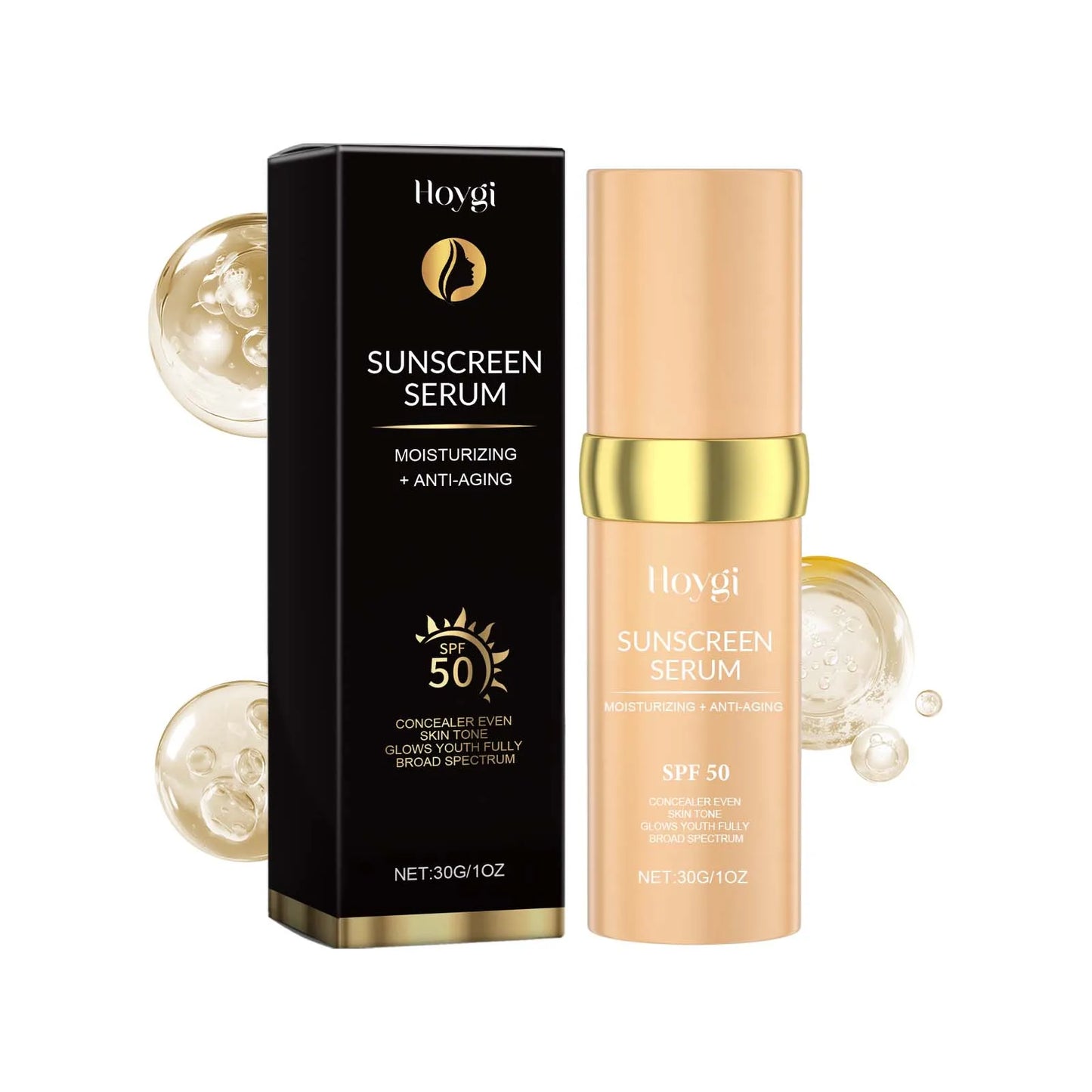 Hydrating Concealer Foundation SPF 50 | Full Coverage All Skin Types Peaceful Pleasures Health and Wellness 1Pcs 30g Boxed