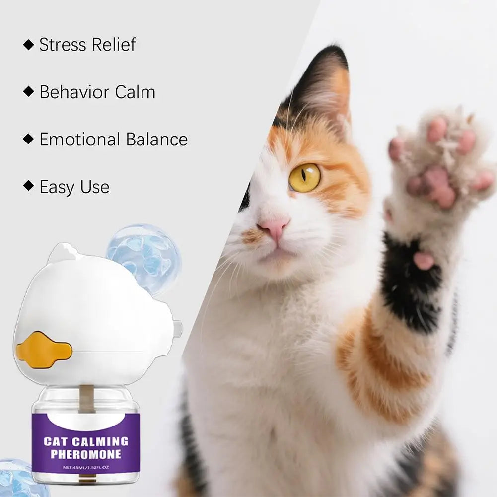 Cat Pheromone Calming Diffuser 45ml – Anxiety & Stress Relief
