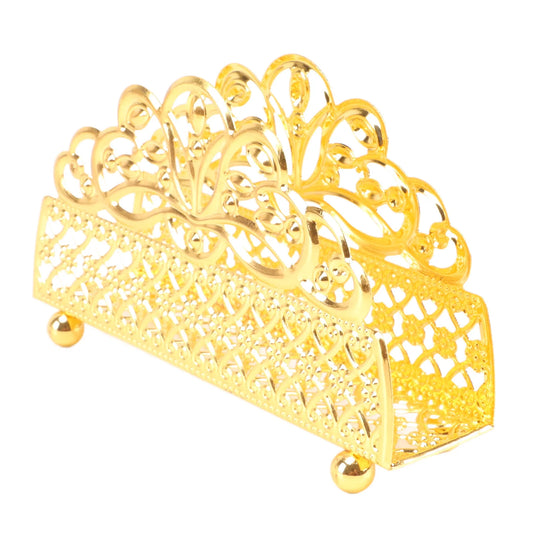 Paper Towel Dispenser Vintage Versatile Table Decor Napkin Holder Golden Exquisite Craftsmanship for Living Rooms Restaurants Peaceful Pleasures Health and Wellness Default Title