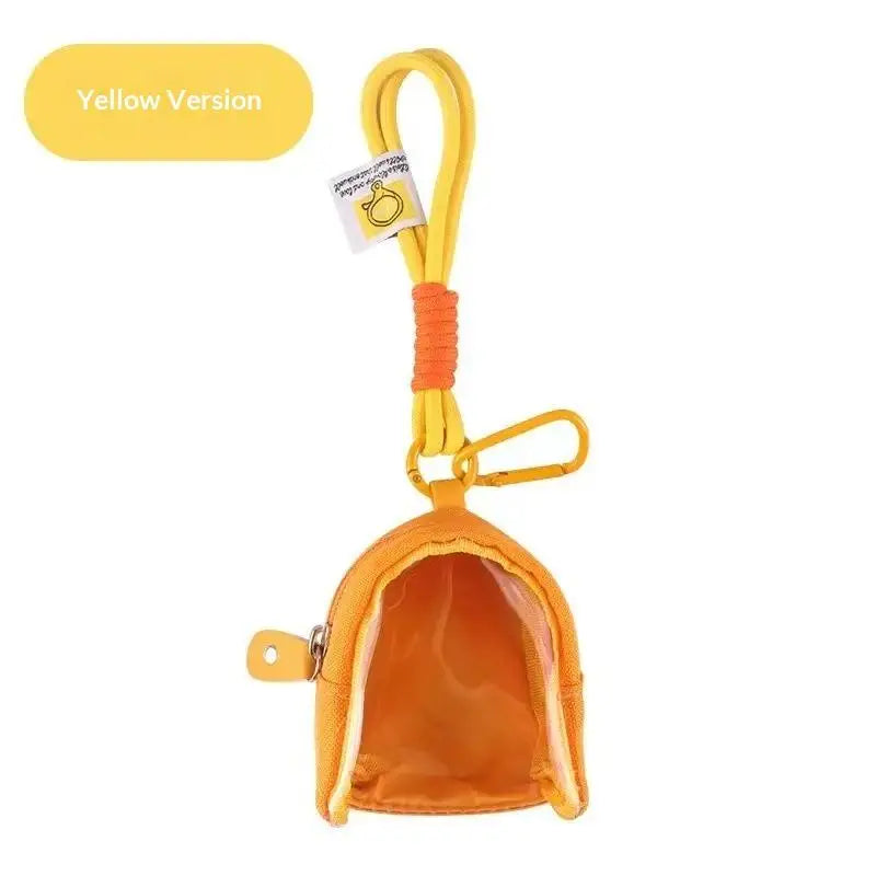 Mini Transparent Keychain Organizer Case – Earphone & Coin Bag