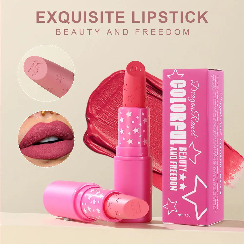 Dragon Ranee Velvet Matte Lipstick Pencil | 9 Colors, Waterproof